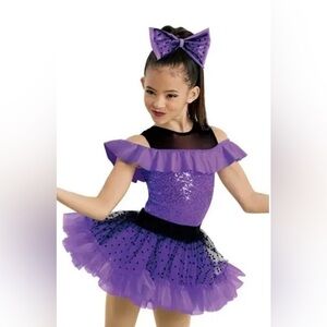 Ruffle and Dot Weissman dance costume halloween costume size SC sequin Fabulous